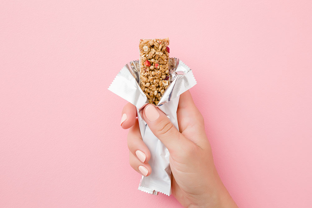 Tasty snack bars to boost protein intake